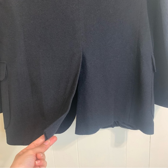 Stafford Formal Suit Blazer Black Camel Hair Wool Sport Coat Blazer Size 42L. - Picture 9 of 13